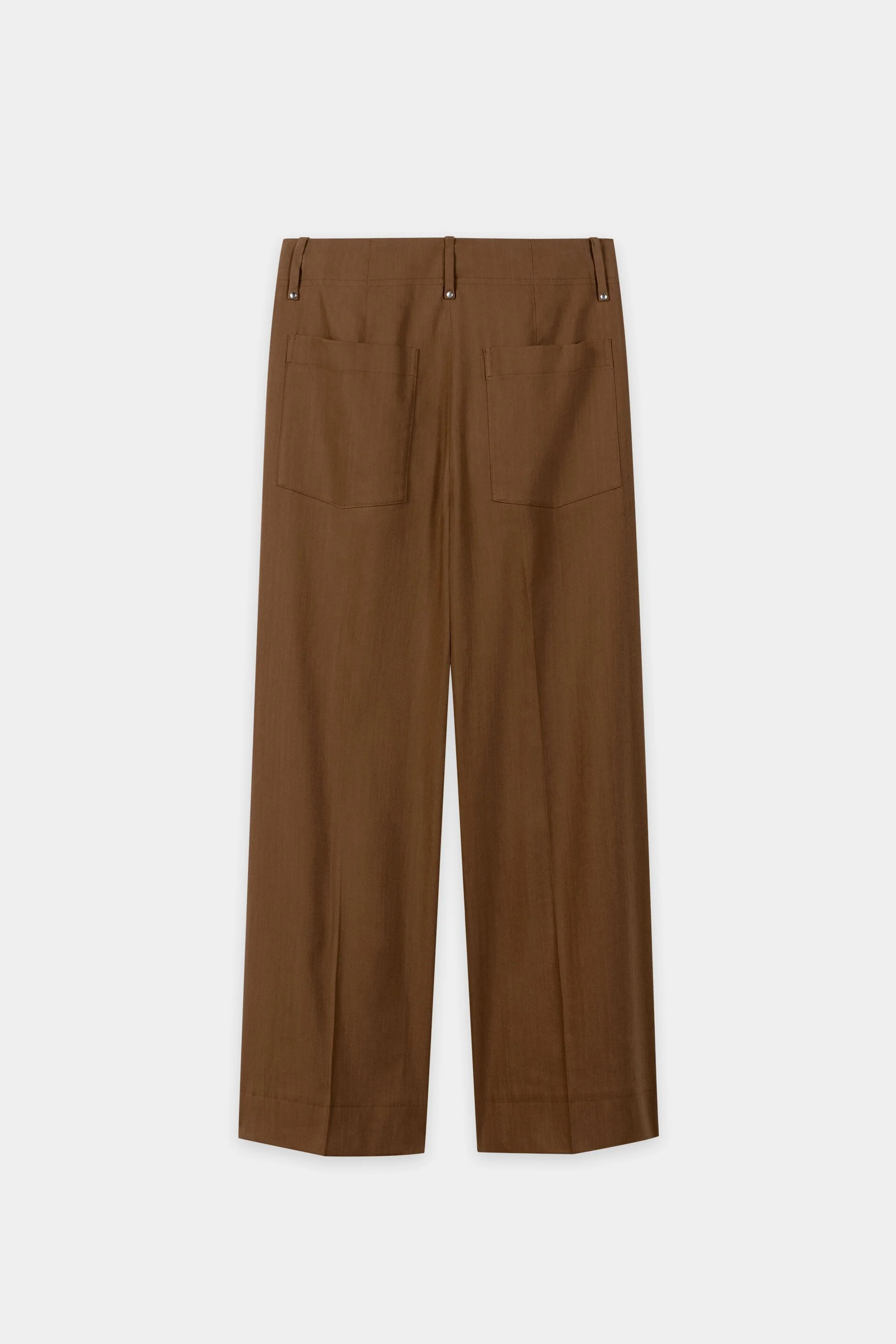 Twill-Wideleg-Pants - dark terracotta - Standard - Image 6