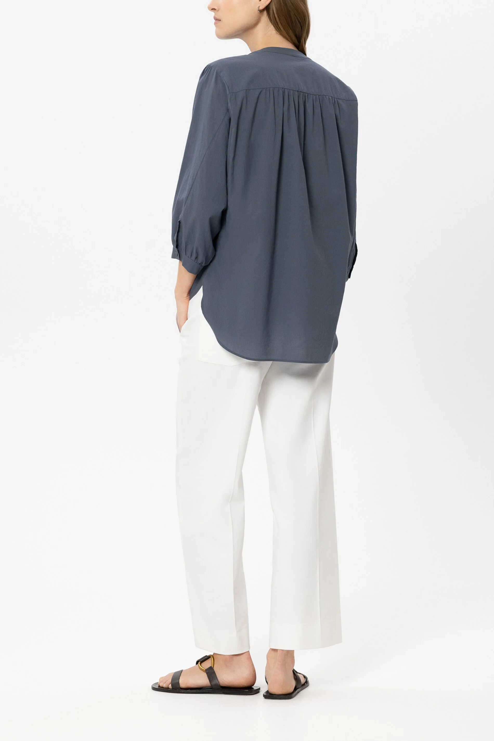 Twill-Wideleg-Pants - white - Standard - Image 3
