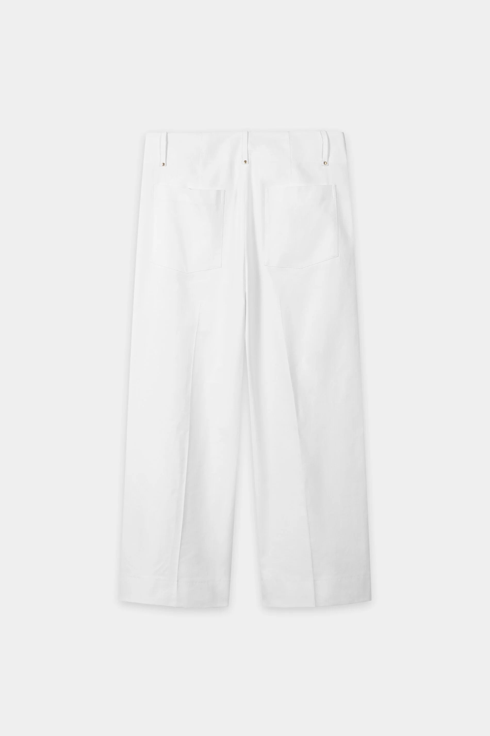Twill-Wideleg-Pants - white - Standard - Image 6