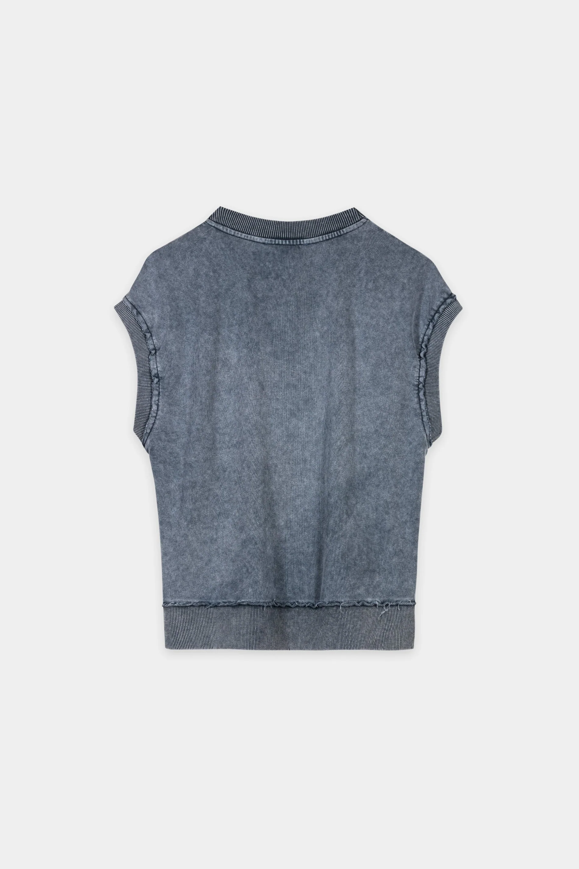 V-Neck-Sweatshirt - tinted blue - Standard - Image 6