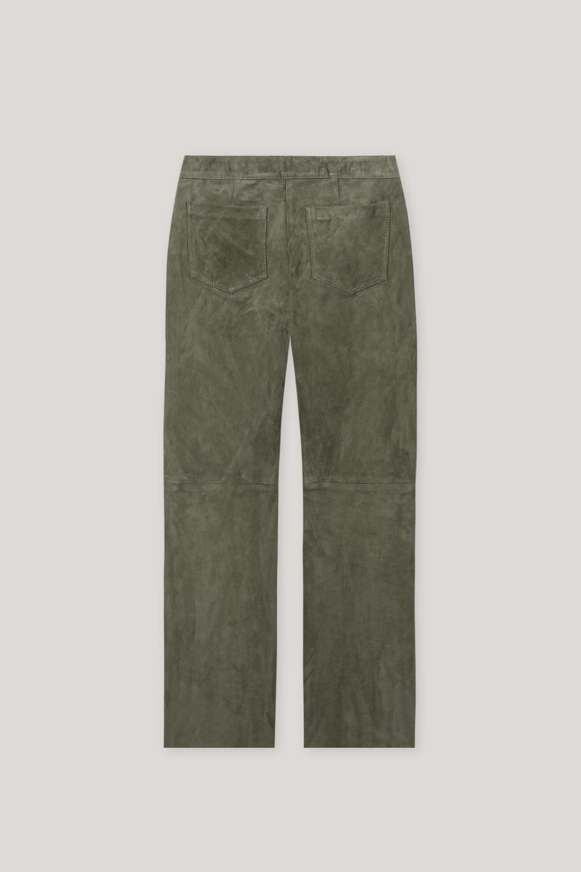 Veloursleder-Babyflare-Pants - cool khaki - Standard - Image 6