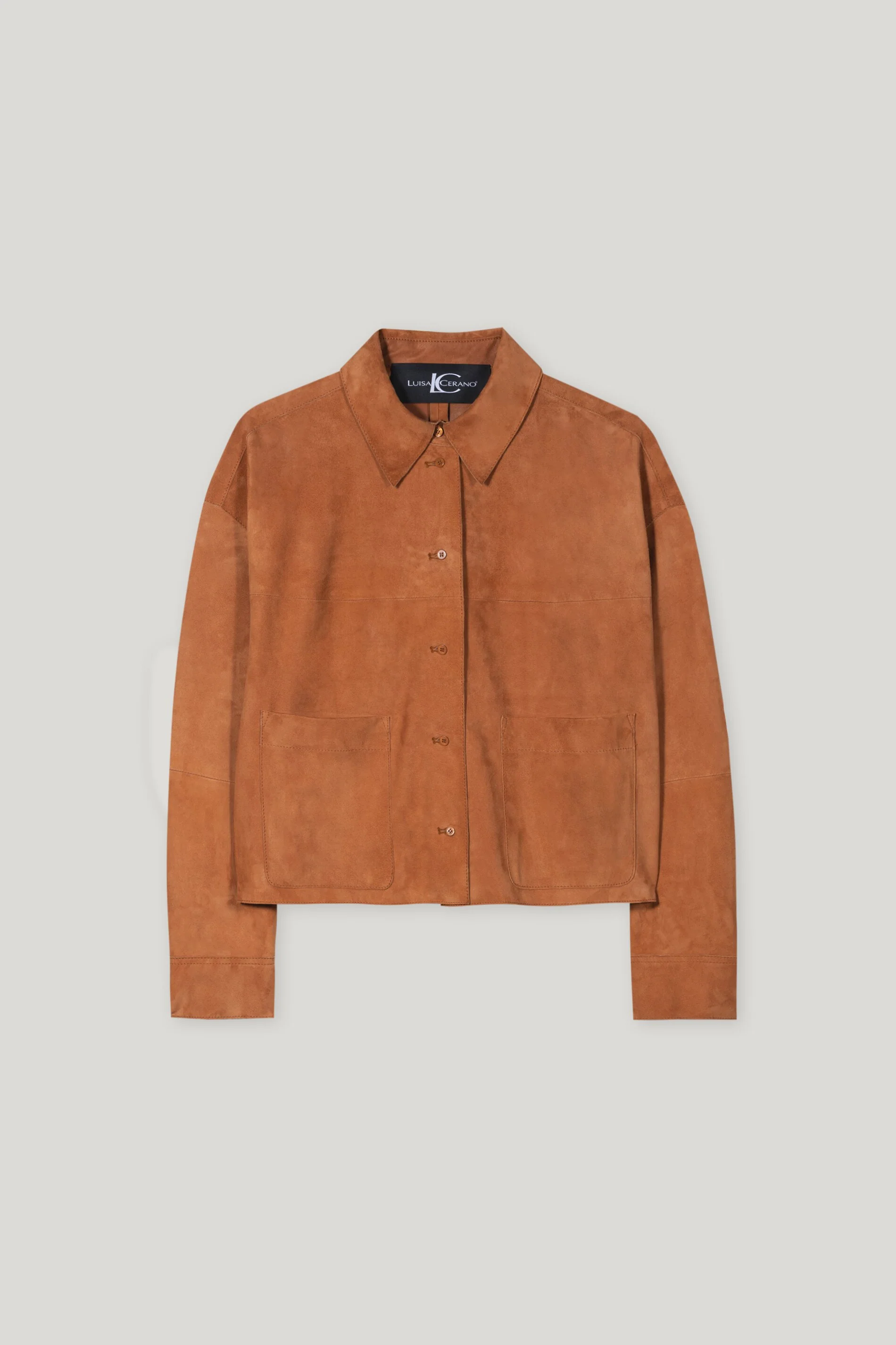 Veloursleder-Hemdjacke - cinnamon - Standard - Image 5