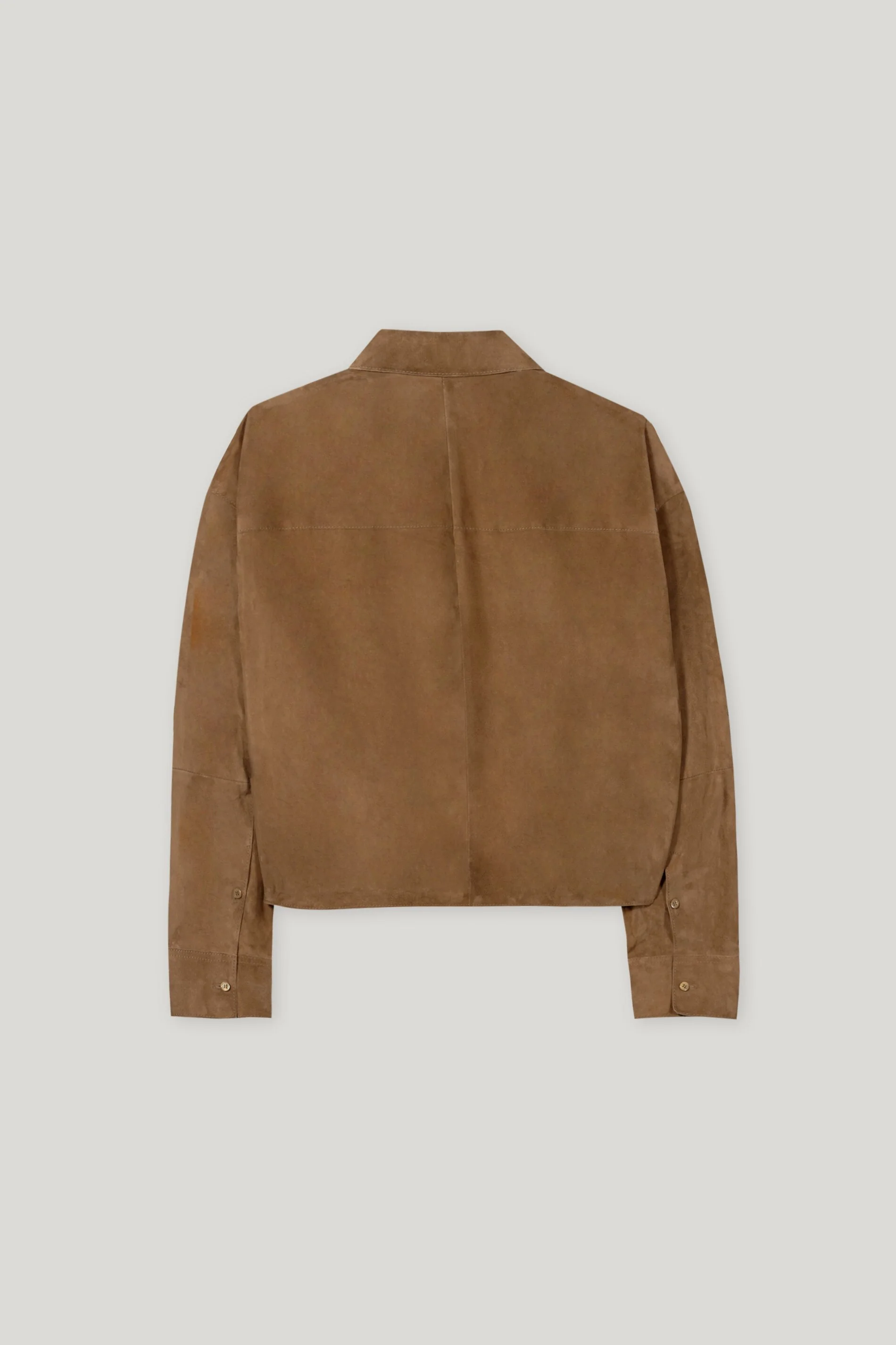 Veloursleder-Hemdjacke - hanf - Standard - Image 6