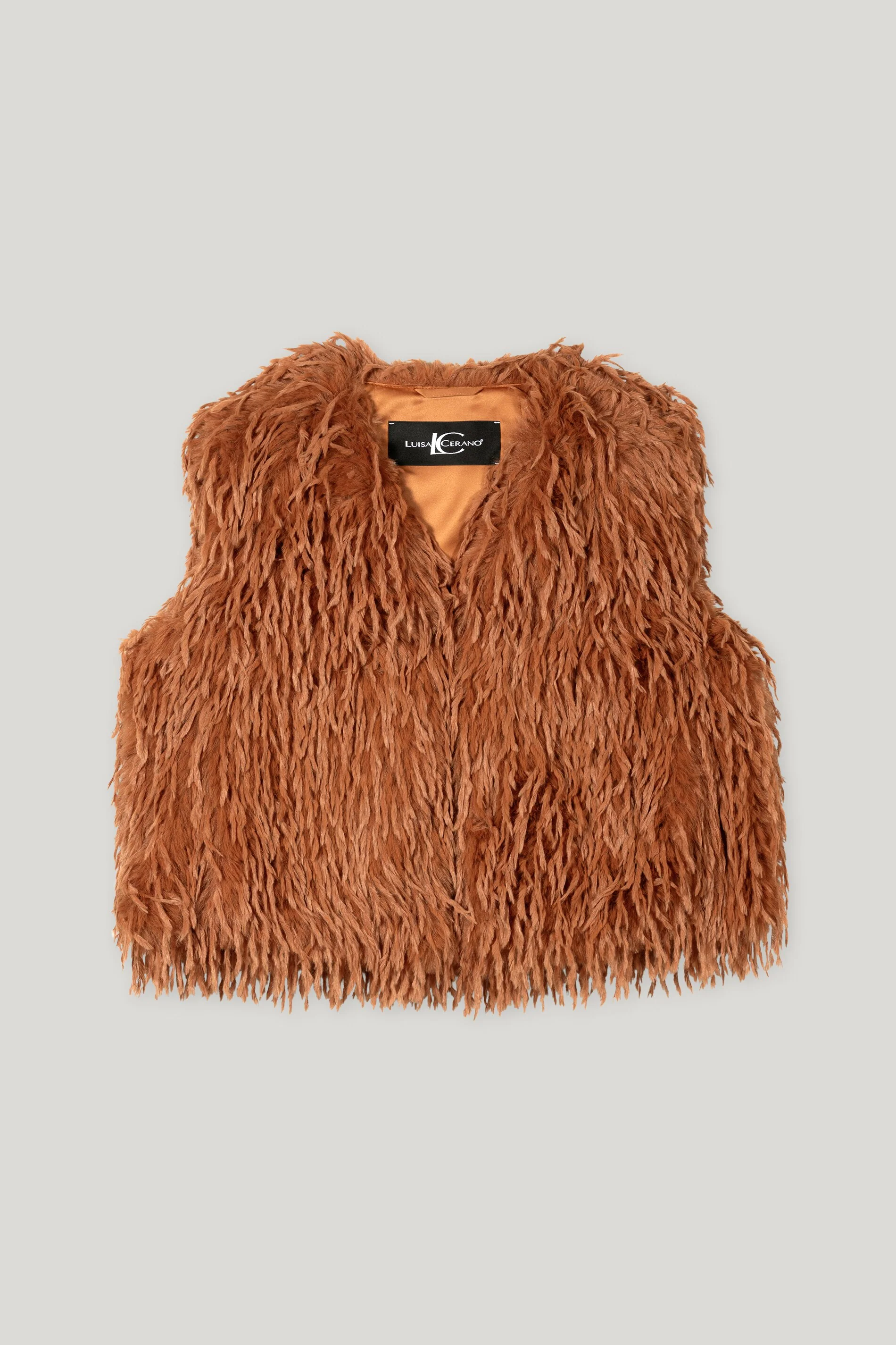 Weste in Feder-Optik - cinnamon - Standard - Image 5