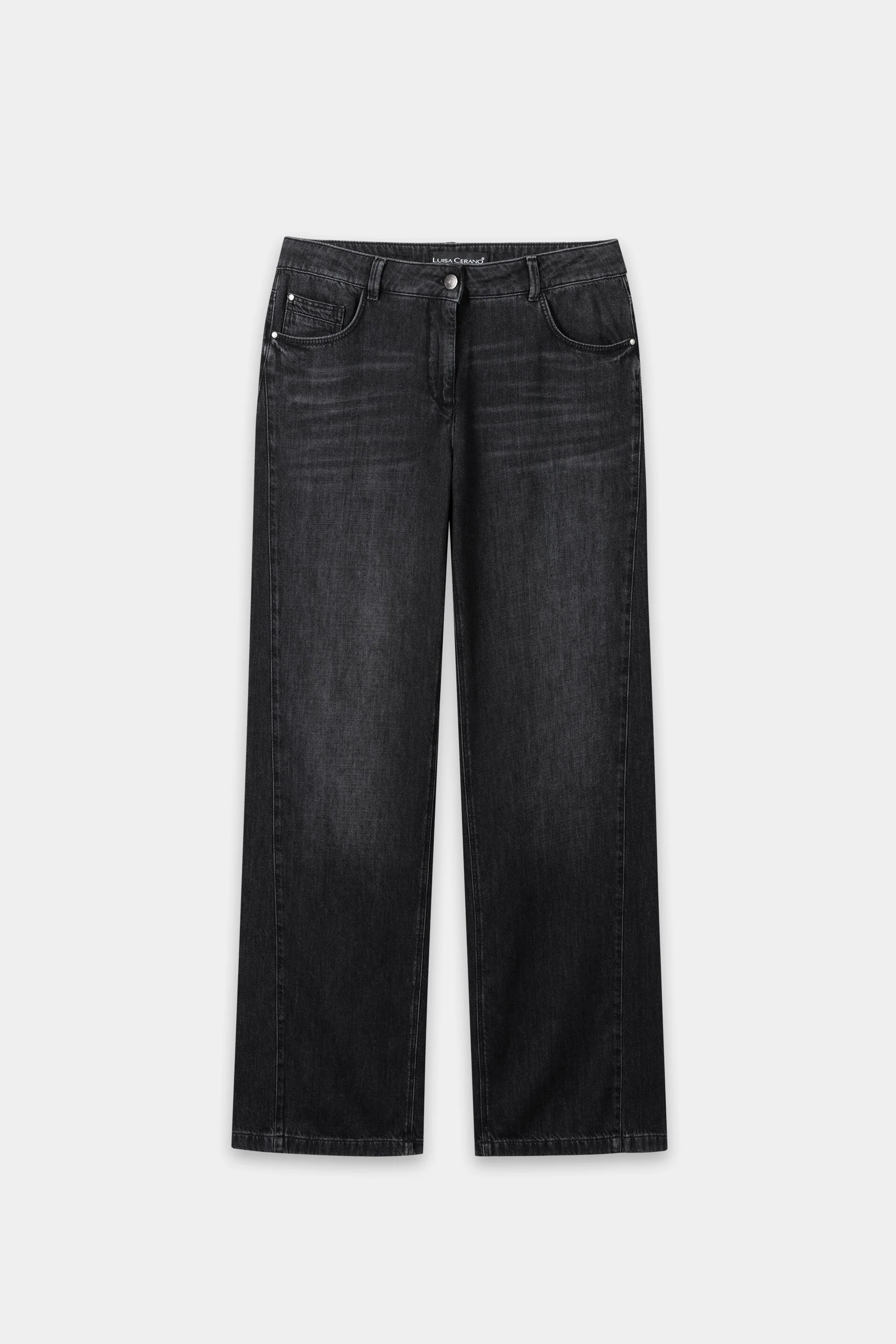 Wideleg-Black-Denim - pure black - Standard - Image 5