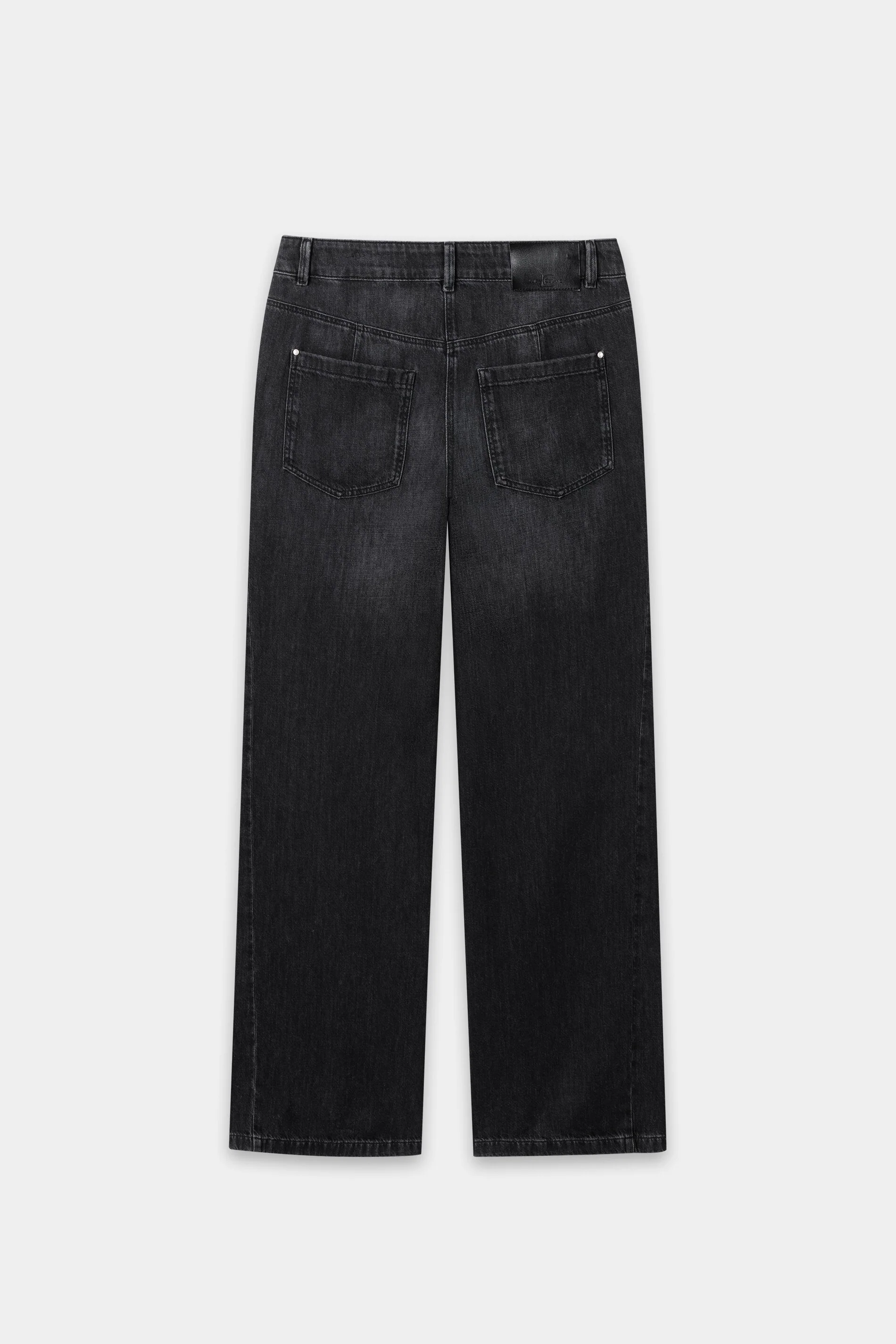 Wideleg-Black-Denim - pure black - Standard - Image 6