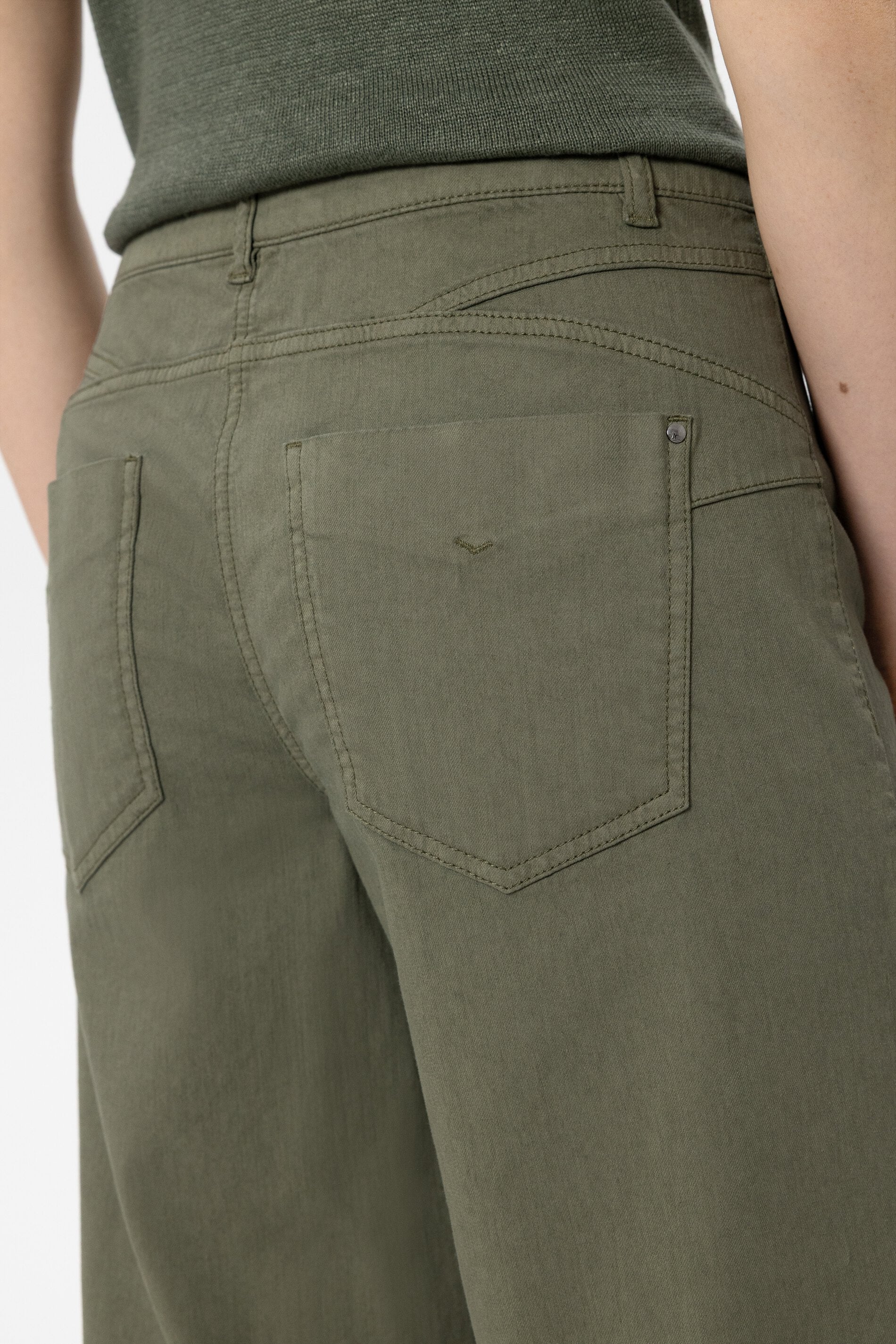 Wideleg-Denim - khaki - Standard - Image 4