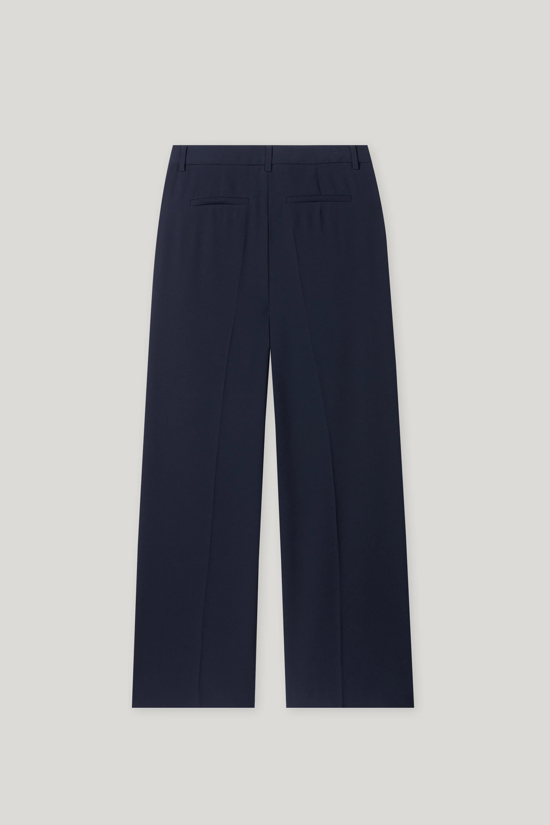 Wideleg-Pants aus Techno-Sablé - dark navy - Standard - Image 6