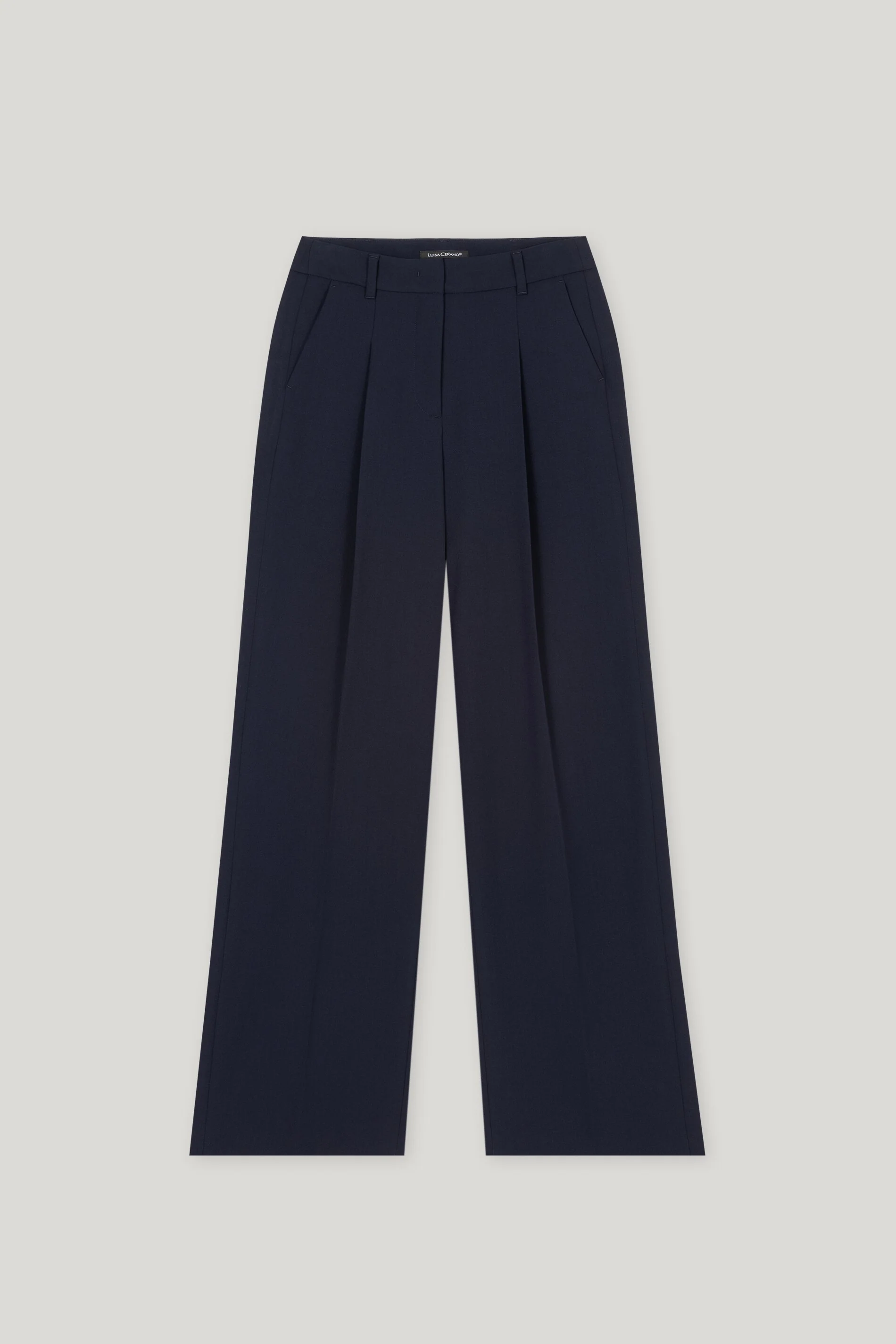 Wideleg-Pants mit Bundfalten - dark navy - Standard - Image 5