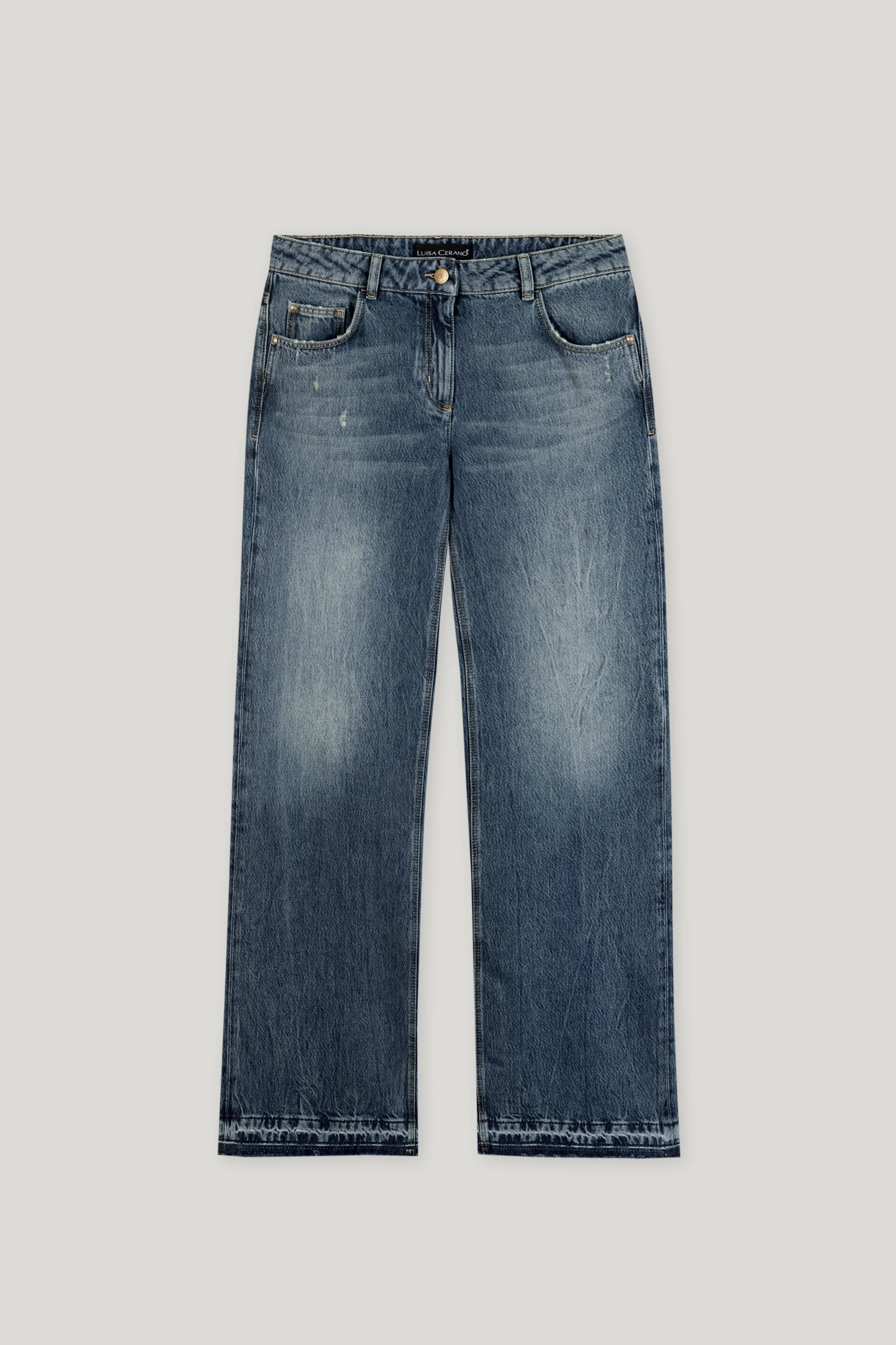 Wideleg-Tencel-Denim - denim blue - lange Version - Image 5