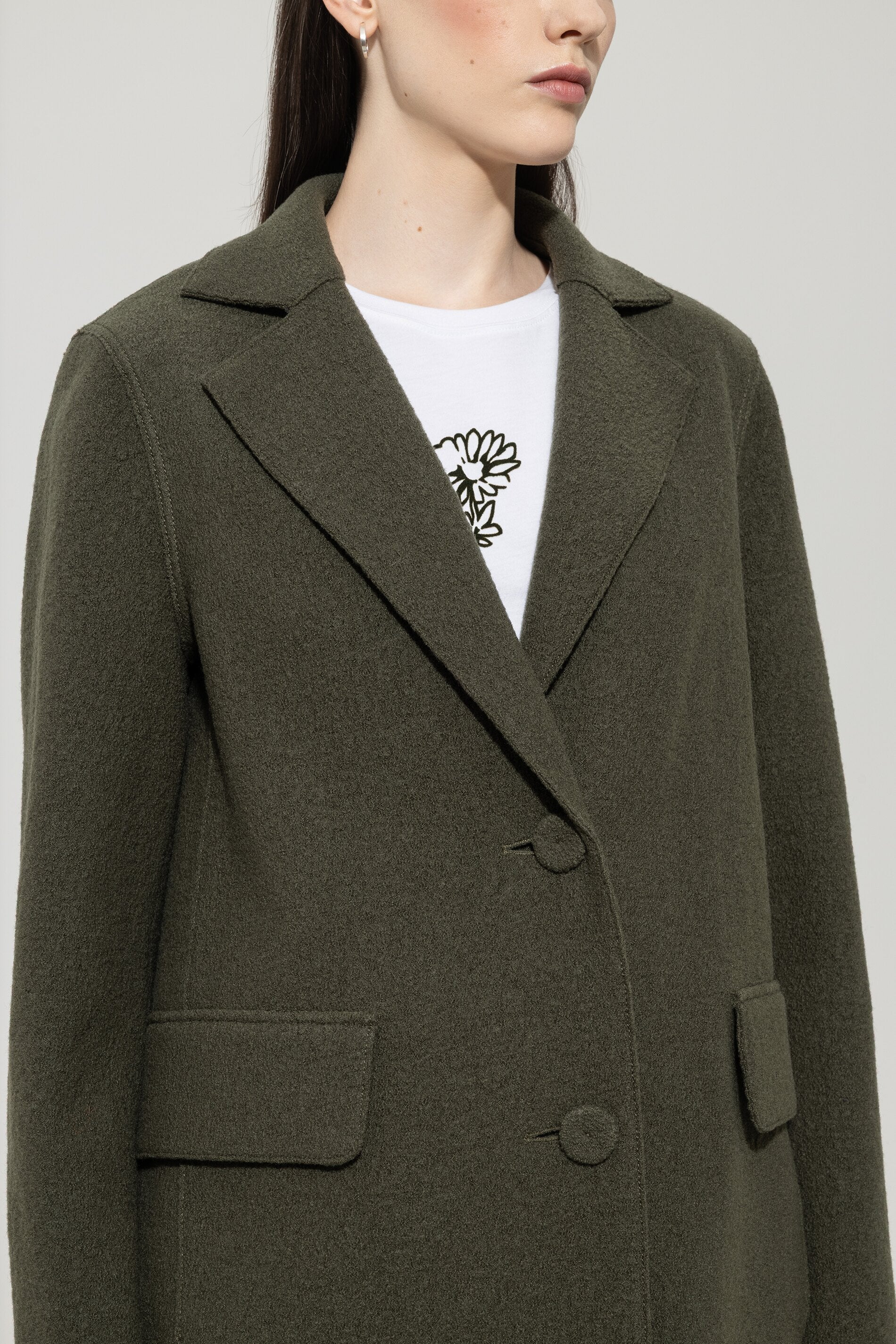 Woll-Blazermantel - cool khaki - Standard - Image 4
